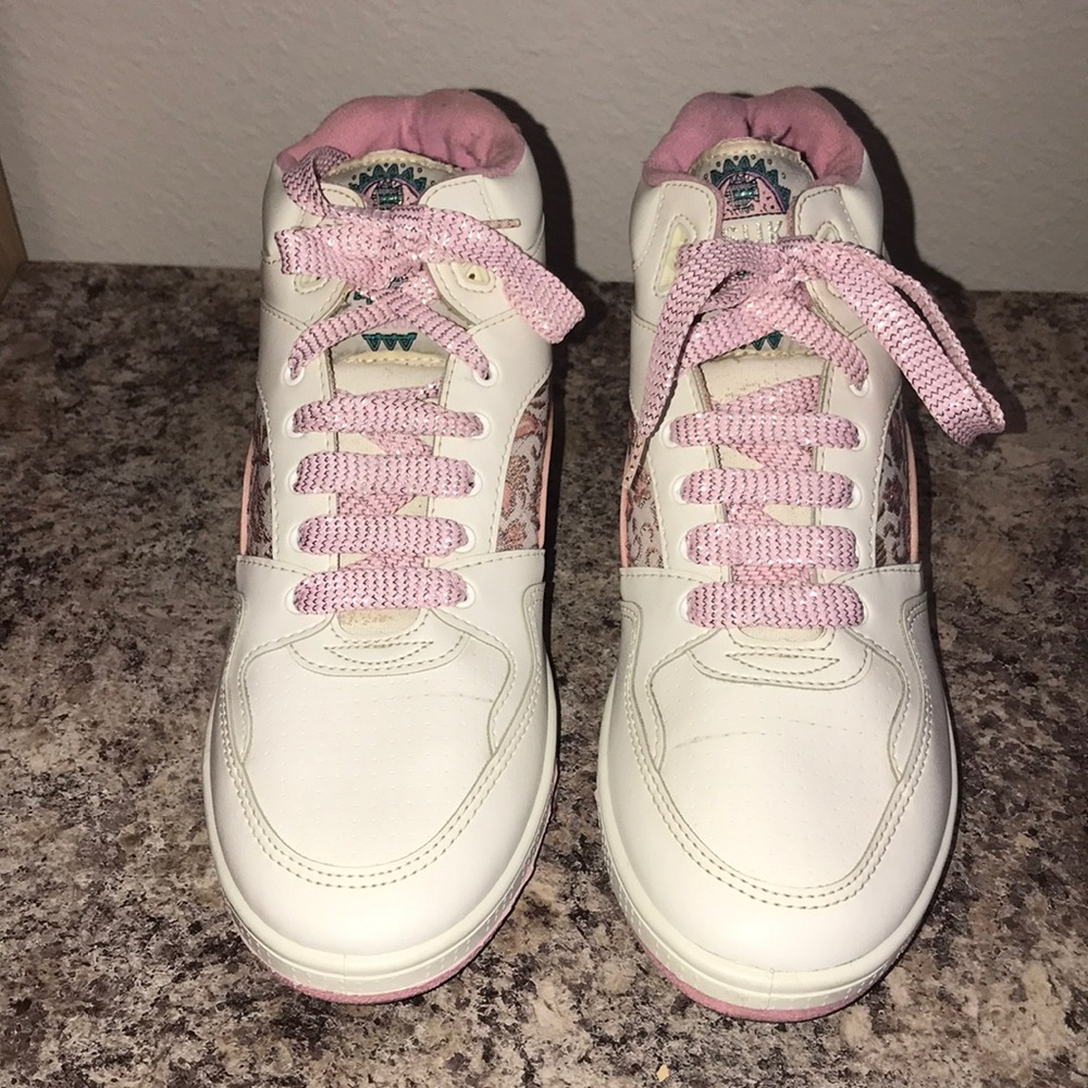 White Leather Shoes